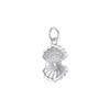 Creative Copper Inlaid Pearl Bow Love Pendant Personalized Bear Shell Pendant Vd 2000-09