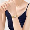 BERNY Ladies Watch Ladies Watch Gold Ladies Watch Watch Ladies Quartz Small Oval 3ATM Water Comes with Convenient Adjustment Japanese Movement Women's