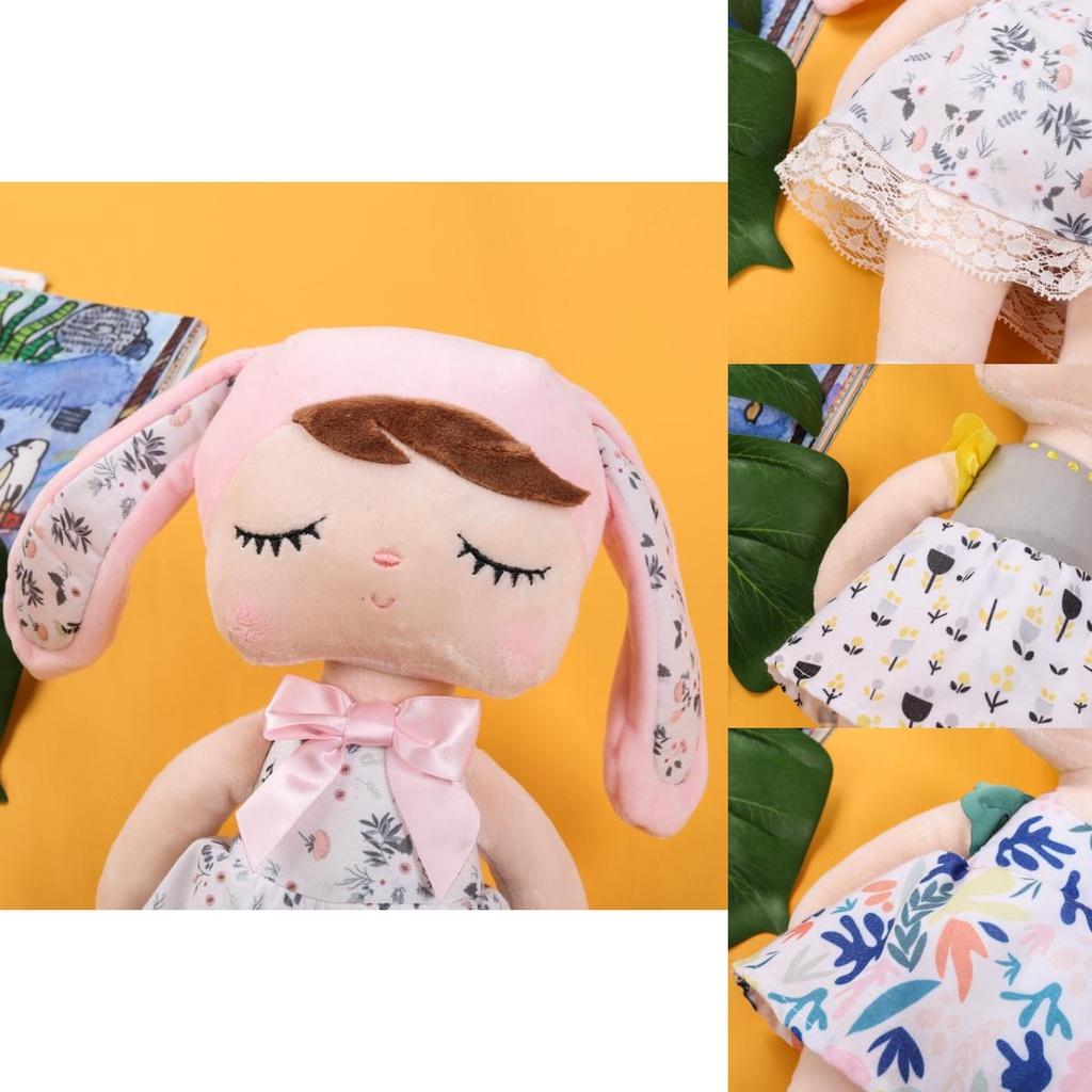 Metoo Stuffed Doll Princess Angela Bunny Plush Soft Rabbit Fashion