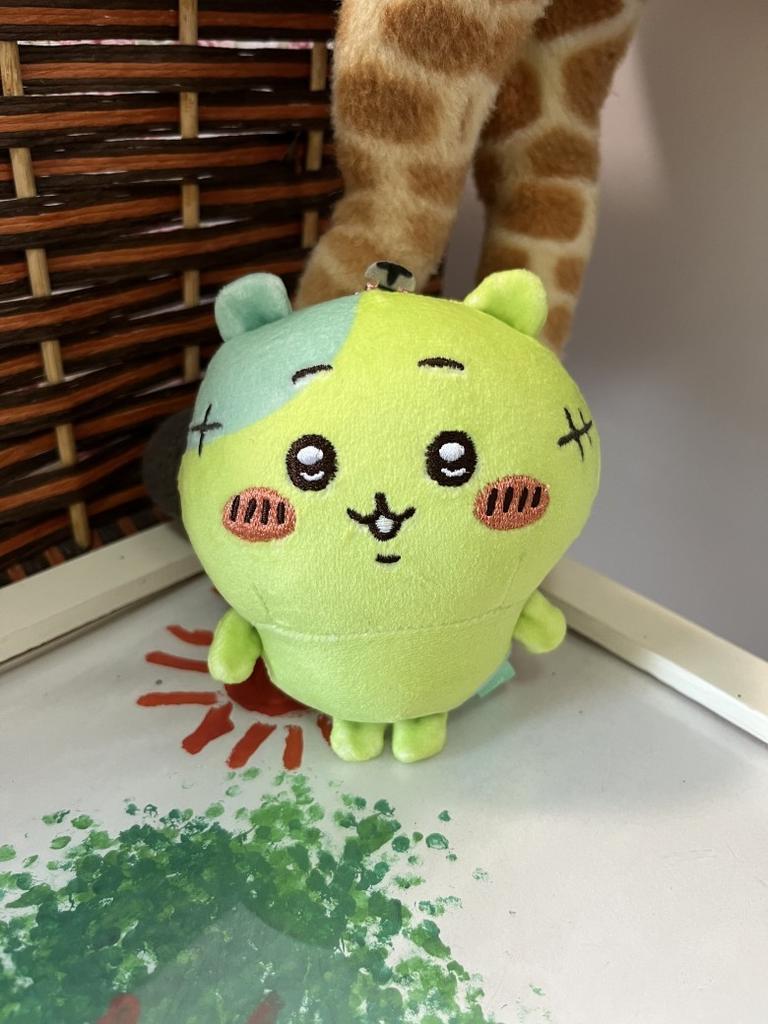 Hachiware Halloween Zombie Plush Toy With Pp Cotton For Collectors And Gifts