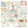 50 Sanrio Bear Mop Stickers – Cute Cartoon Waterproof Decor for Phone, Water Bottle, iPad