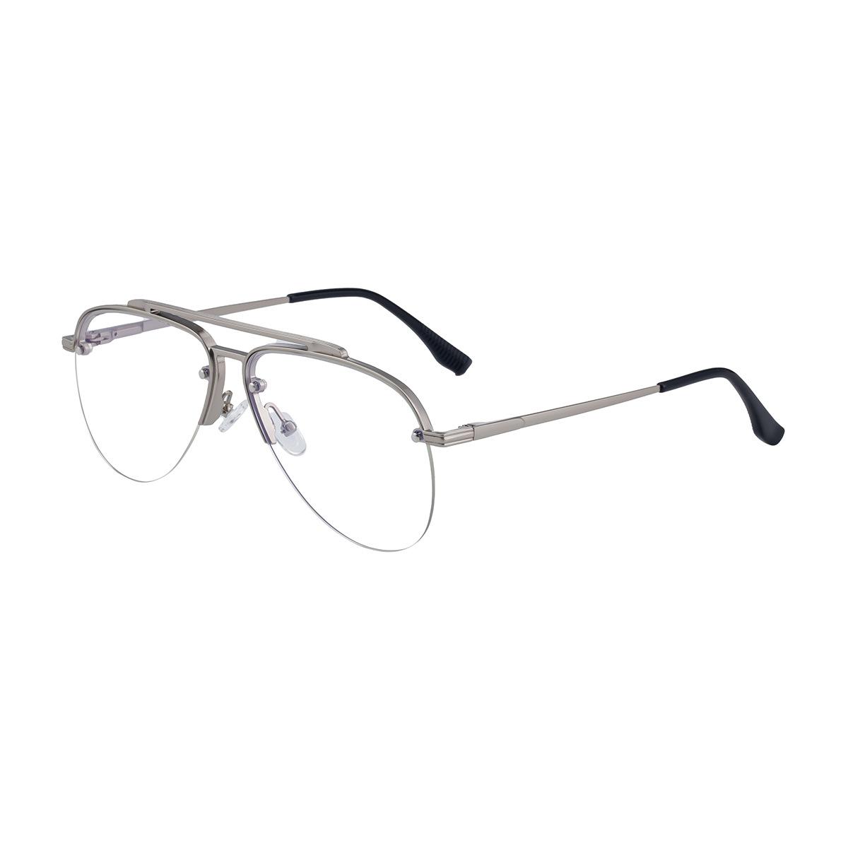 JYL TS Мужские Полуободковые Двойной Мост - Авиаторы Защита от Солнца KSL-98339 c-3322 общий виридийский