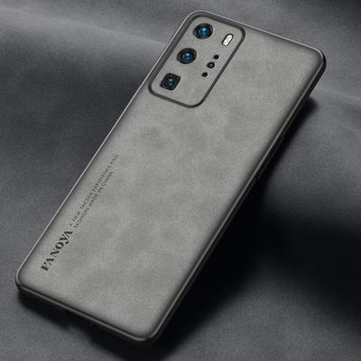 כיסוי לדוגמת עור וינטג' לטלפון Huawei P40 Pro, כיסוי עמיד לזעזועים ל-Huawei P40, כיסוי עור יוקרתי ל-Huawei P40 Pro Plus