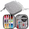 Sewing Kit Complete Set with Threads Needles Scissors Tape Measure Buttons and More for DIY Handcraft Projects Home and Travel