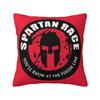Luxury Sparta Spirit Spartan Skull Sofa Cushion Cover Velvet Throw Pillow Case for Living Room