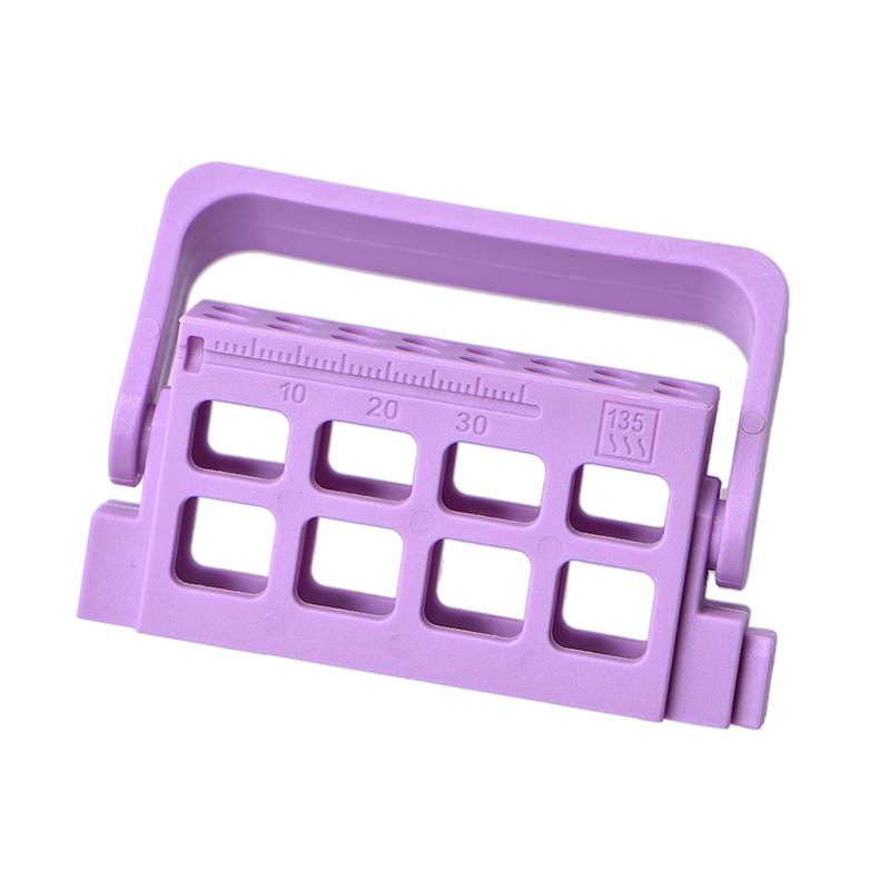 

Стоматологический эндодонтический держатель файла корневого канала, 16 отверстий, сверло для стоматологических файлов, темно-фиолетовый/синий/зеленый фиолетовый