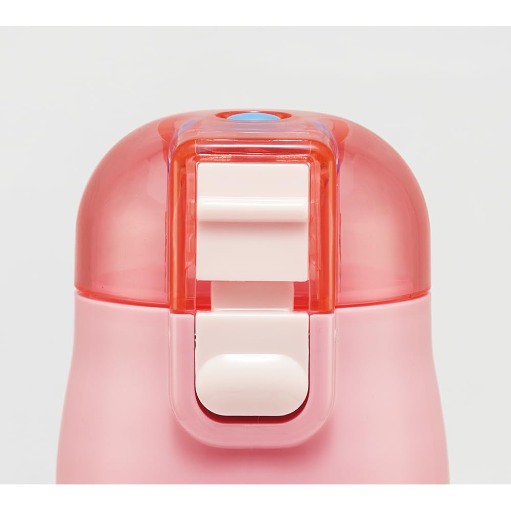 Skater Children's Stainless Steel Water Bottle, Direct Drinking, 470ml, My Melody, Ushirou and Shiro, Sanrio Design, Child-Friendly, Lightweight,