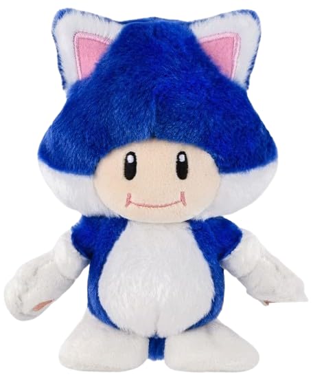 

Плюшевая игрушка-брелок Супер Марио Тоад, Тоад-кот, Эксклюзив Nintendo Tokyo