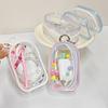 With Keychain Data Cable Storage Bag Anti Drop Digital Storage Bag Phone Charger Bag  Data Cable