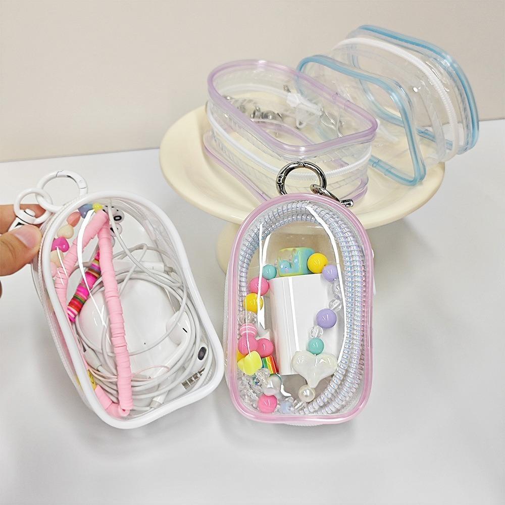 With Keychain Data Cable Storage Bag Anti Drop Digital Storage Bag Phone Charger Bag Data Cable