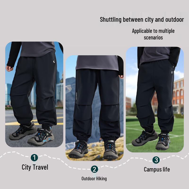 ASK JUNIOR Boys' Casual Outdoor Cargo Pants