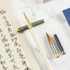Metalen Chinese Kalligrafiepen met Inkt Converter en 4 Inktpatronen voor Oefenen van Regelmatig Schrift Kunst Tekenen