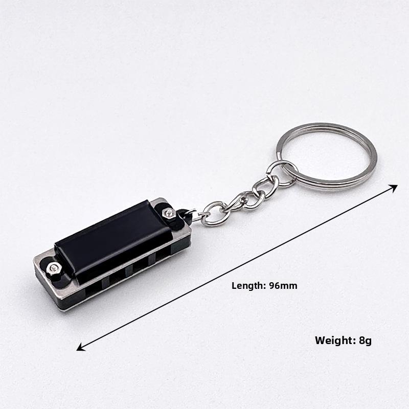 4-Hole 8-Tone Mini Necklace Harmonica - Entry-Level Musical Toy for Kids