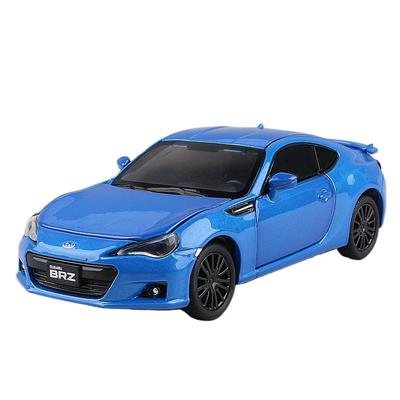 1/32 Subaru BRZ Legierung Sportwagen Modell Druckguss Metall Spielzeug Simulationsfahrzeuge Sound Licht Sammlerserie Junge für Kinderspielzeug Geschenk