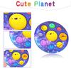 vita dennis Popping Its Fidget Toy, Planetary Finger Push Bubble, Eight Planets Sensory Fidget Toys for Kids and Adults, Autism Special Needs Relieve