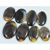 08Pcs Natural Montana Agate Oval Cabochon Loose Gemstone 276Cts. Lot C-490