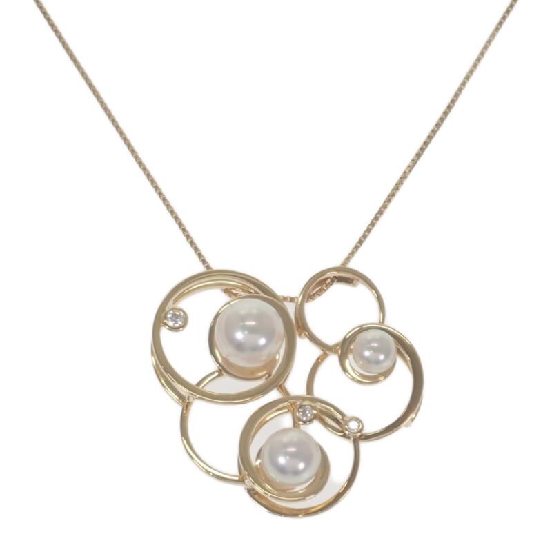 TASAKI P-15340-18KYG Necklace K18 Yellow gold/Akoya Pearl Women