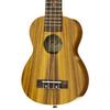 ARIA Acacia Koa Soprano Ukulele with Back, Gloss Finish, AU-1KG