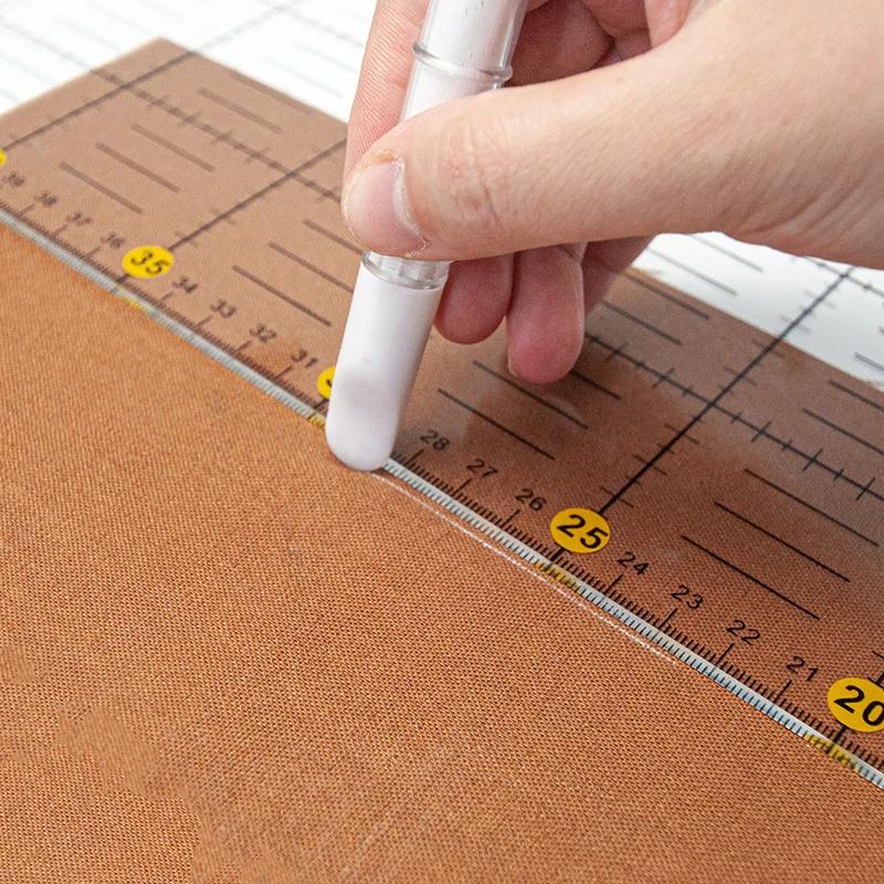 Fabric Chalk Erasable Fabric Pencils For Tailor Marking Clothing Patterns Patchwork Crafting Needlework Cut-free Sewing Tools