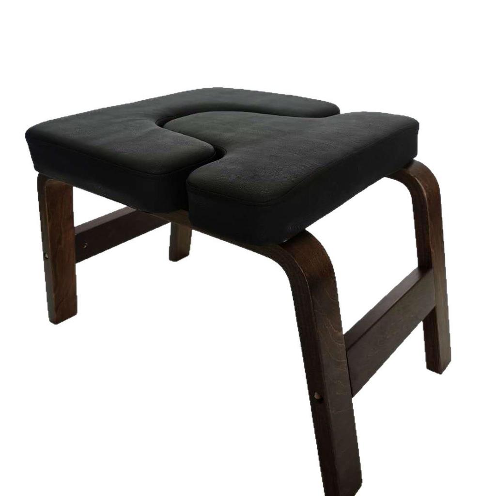 Wooden Yoga Inversion Bench for Shoulderstand and Handstand Assistance