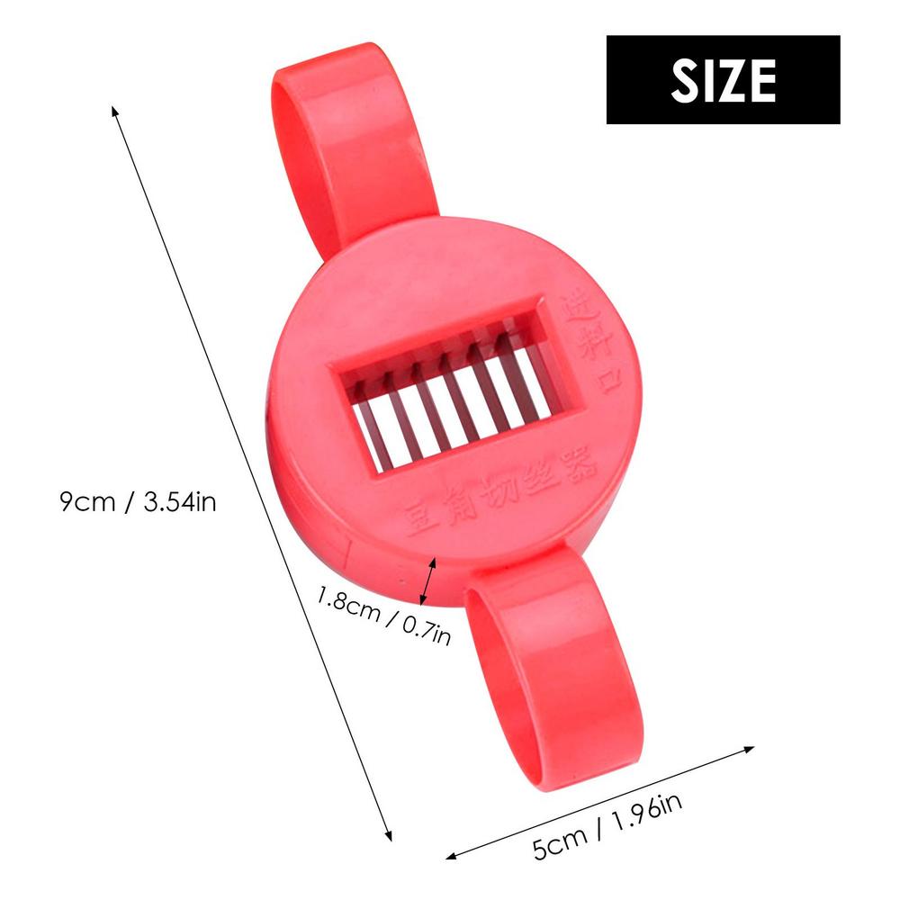 Stainless Steel Bean Slicer Multifunctional Vegetable Fruit Potato Green Bean Peeler Grater Turnip Cutter Slicer Kitchen Tool