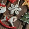 DIY Horse Pendant Ornament Resin Party Decoration Crafts  Merry Christmas Party