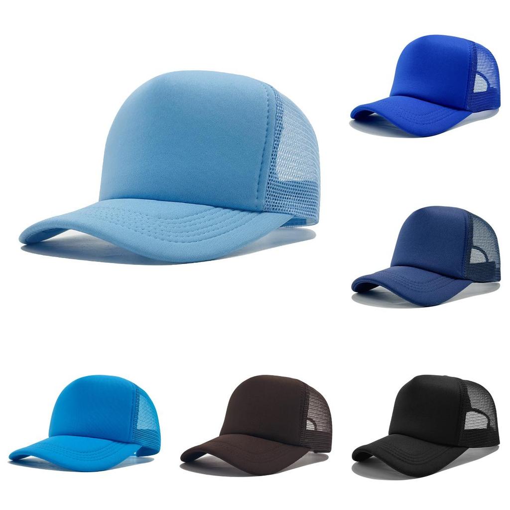 Mens Cap Baseball Womens Solid Outdoor Sunshade Breathable Multi Colors Hat