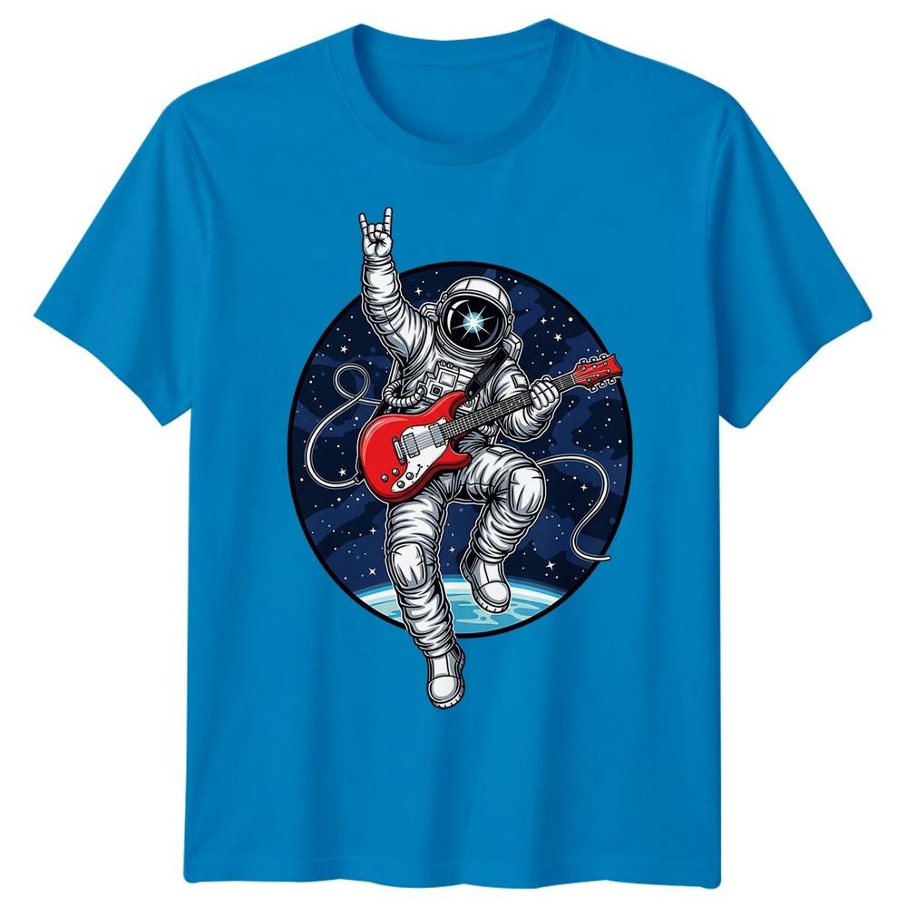 Astronaut Rock Music Space Unisexs TShirt Unisexs Tee Graphic Unisex Tee