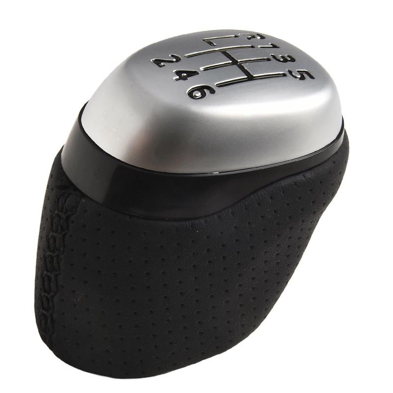 5/6 Speed Gear Shift Knob Manual Car Gear Stick Head Shift Replacement for Renault Megane MK4 BFB Kadjar Talisman 2016- LHD