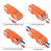 Mini Quick Terminal Block Universal Compact Fast Connector Compact Splice Electrical Connectors Electrical
