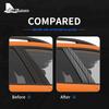 Carbon Fiber Style B Pillar Window Trim Sticker for Subaru Forester XV Outback