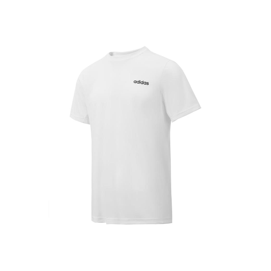 adidas outdoor casual breathable short-sleeve T-shirt, unisex, white M