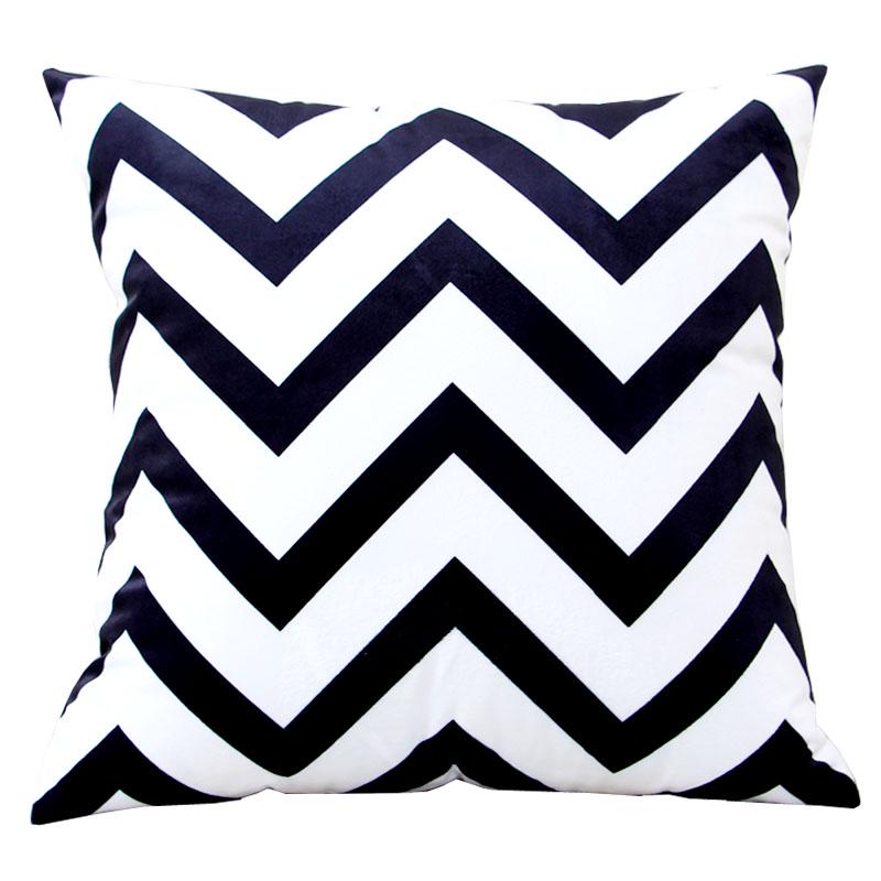 Nordic Style Decorative Pillows Cushion Yellow Gray Geometric Cases Cover Home Decor Black White
