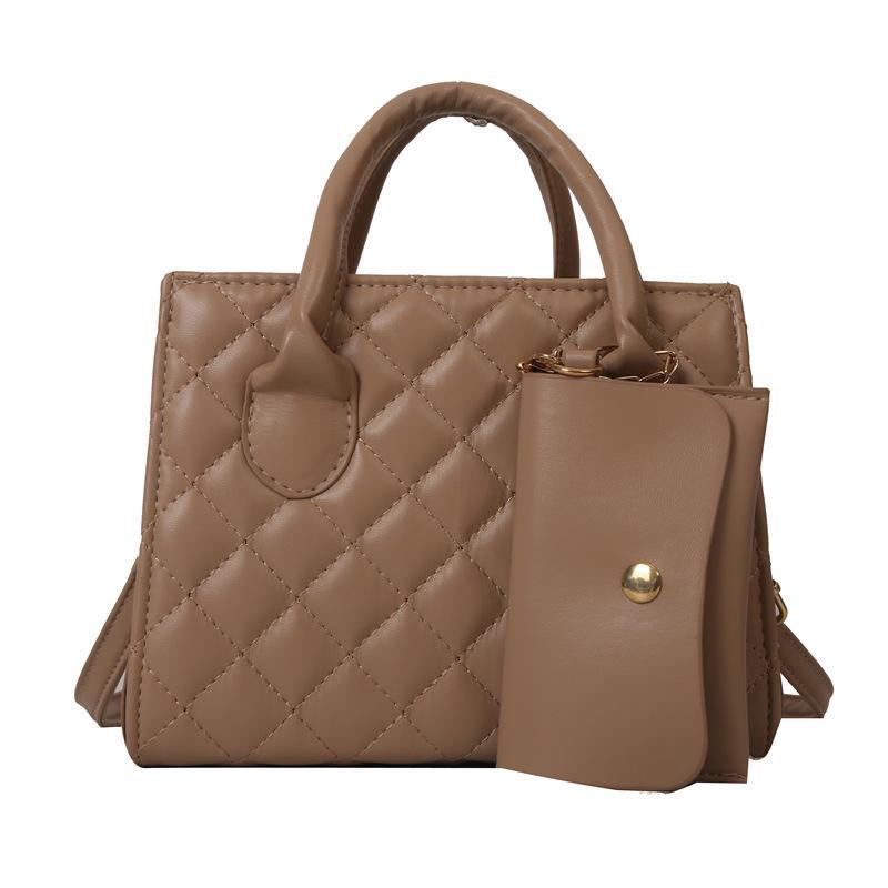 

2026 Winter Retro Fashion Women s Messenger Handbag - Small Square Bag for Casual Commuting хакі