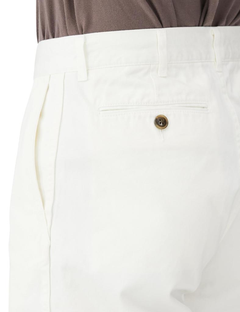 Canterbury Chino Shorts, Size 11, Off-White, XL