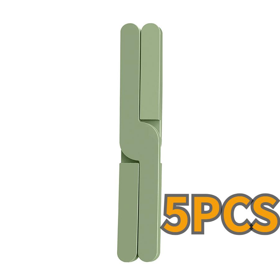 5 Pcs Creative X-Shape Foldable Heat Insulation Mat for Home Kitchen, Anti-Scorching, Heat-Resistant Silicone Pad, Non-Slip Table Mat