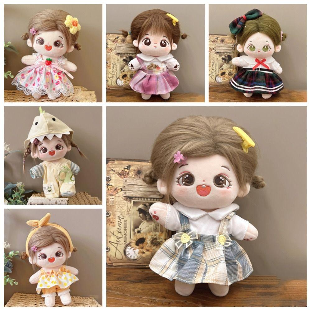 

Игрушка в подарок 20 см хлопковая кукольная одежда DIY кукольные аксессуары модные игрушечные аксессуары хлопковая кукла