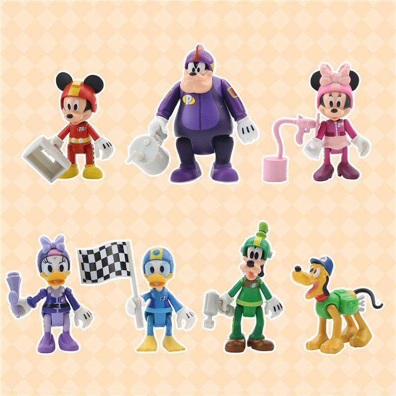 Disney Mickey Mouse Friends Collectible Figure Set Toy Ornament For Kids
