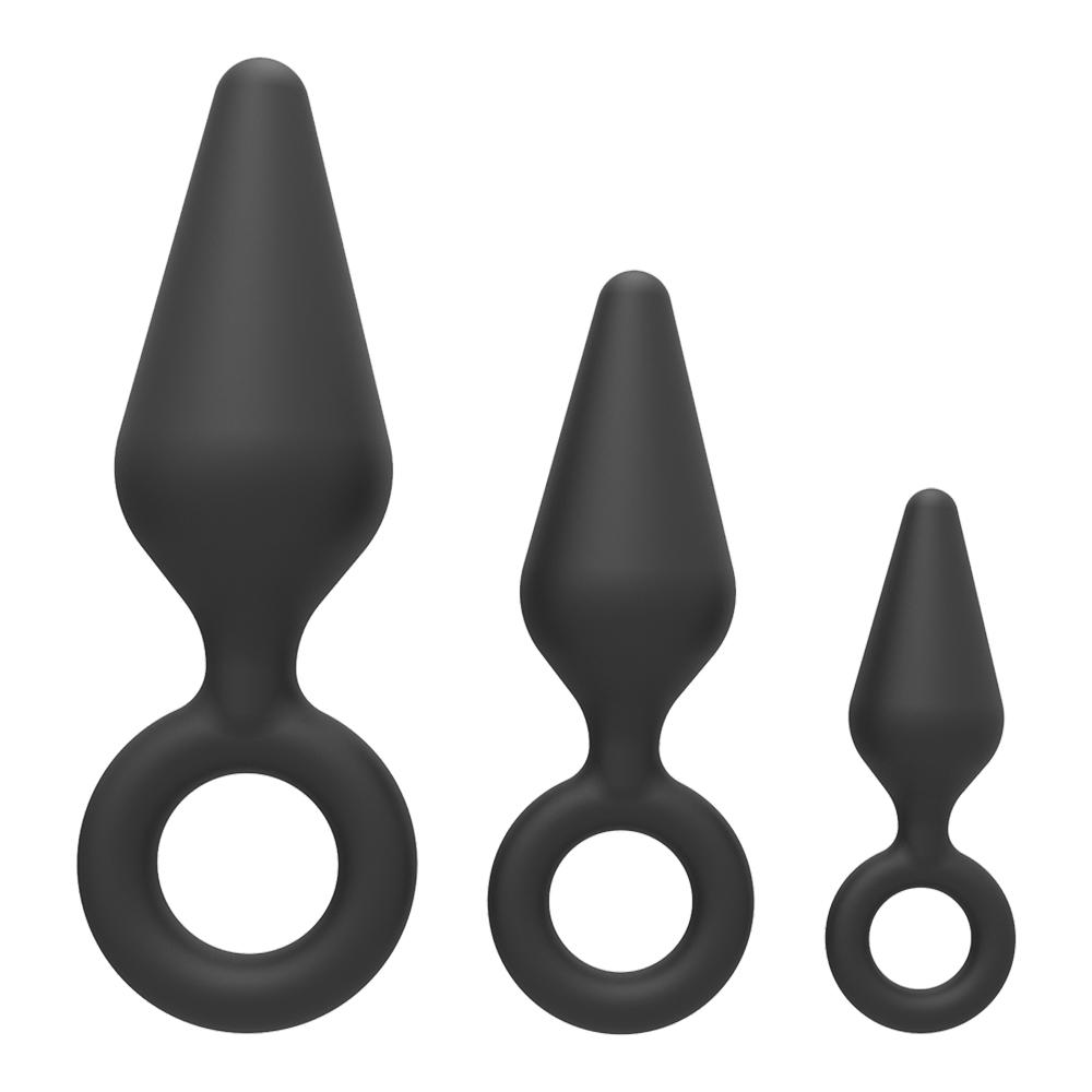 100% Safe Silicone Dildo Butt Plug Anal Plugs Unisex Sexy Stopper Small Size Adult Sex Toys for Men/Women Trainer Massager