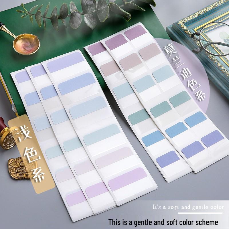 Colorful Student Writing Index Sticky Note Bookmark
