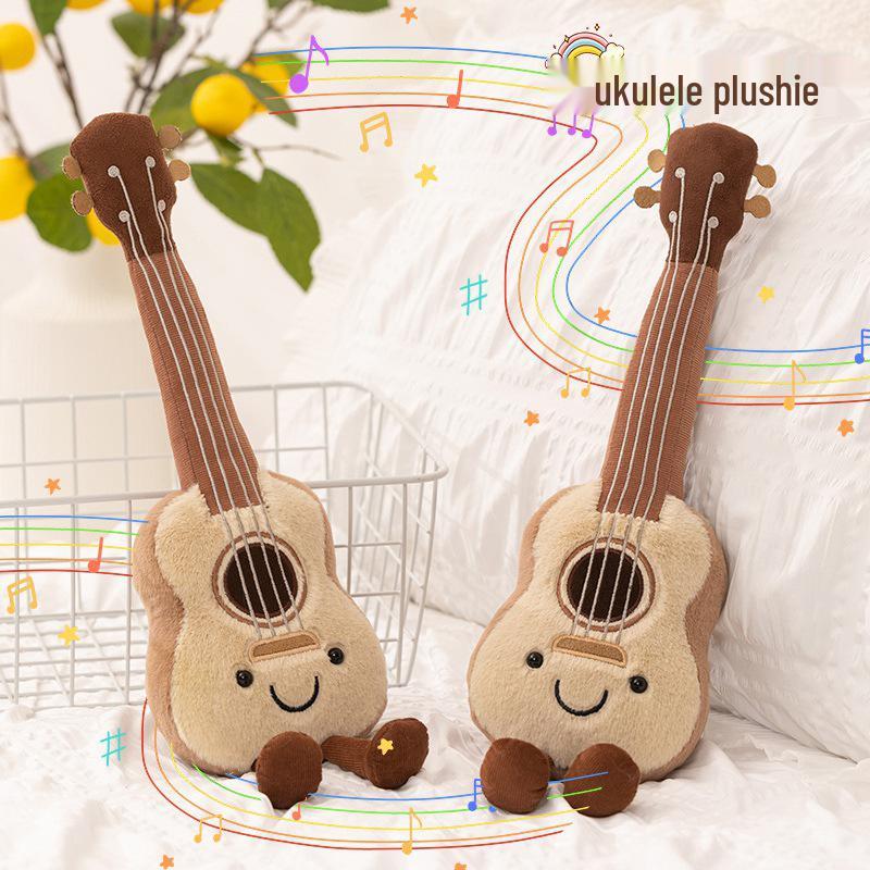 Adorable Ukulele Plush Guitar Doll Photo Prop