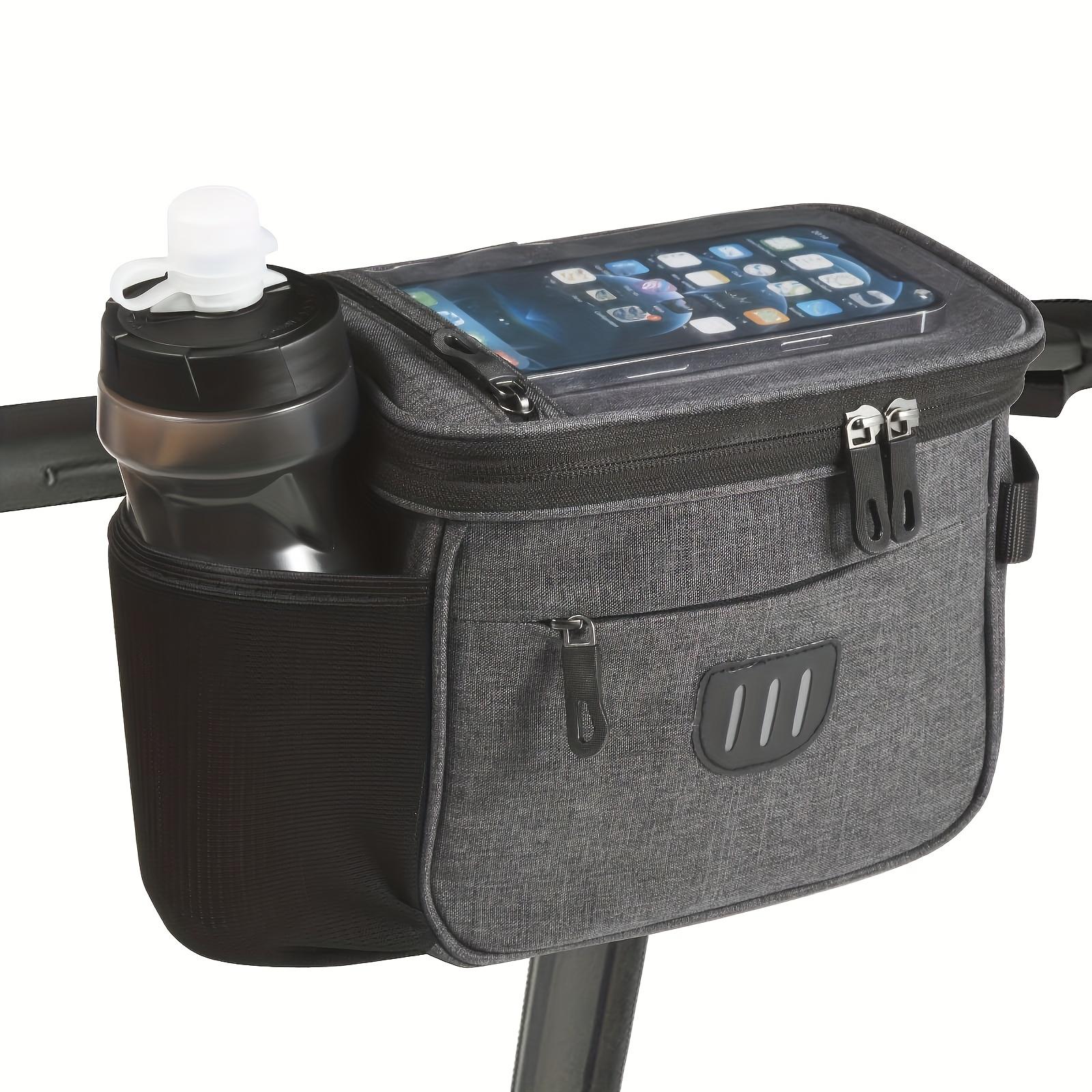 

Большая сумка для хранения велосипеда спереди, сумка для руля велосипеда, большая сумка для хранения велосипеда спереди чёрный