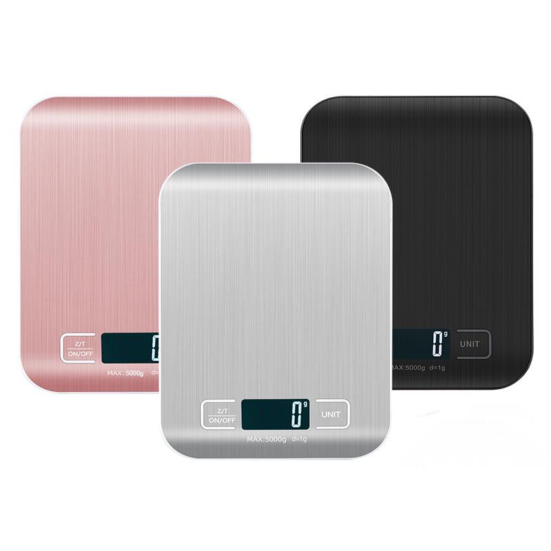 Stainless Steel Electronic Kitchen Scale, 10kg Capacity - Ideal for Baking and Cooking