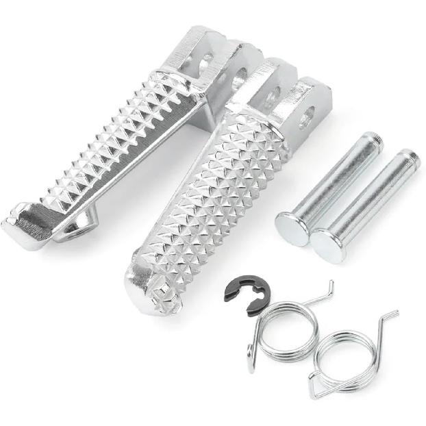 

Передняя подножка Педаль для ног Совместимо с Yamaha YZF R25 R3 MT25 MT03 2014-2025 Мотоцикл Левый Правый Кронштейн YZFR25 YZFR3(Подножки) Foot pegs