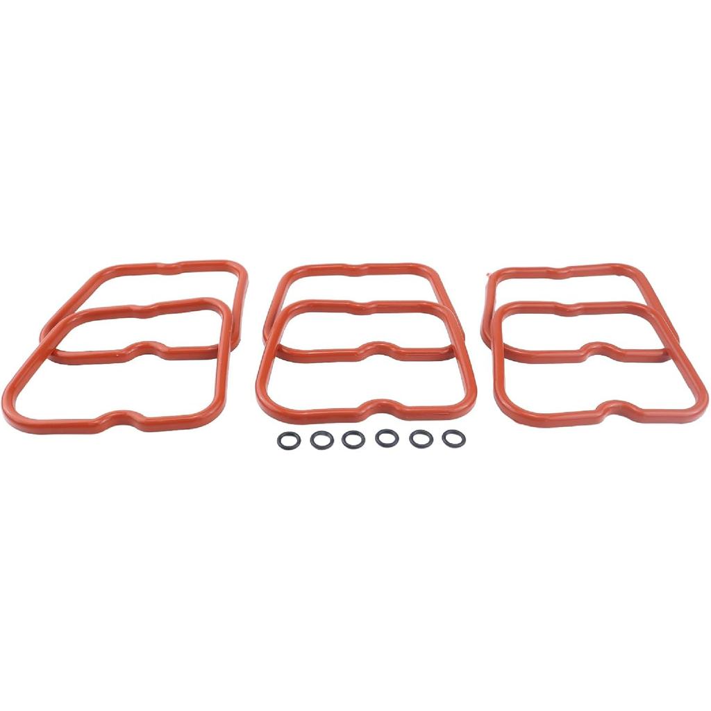 Valve Cover Gasket Set 3930906 3902666 Compatible with Cummins 4BT 3.9L 6BT 5.9L 12V Engine for 1989-1998 Dodge Ram 2500 3500