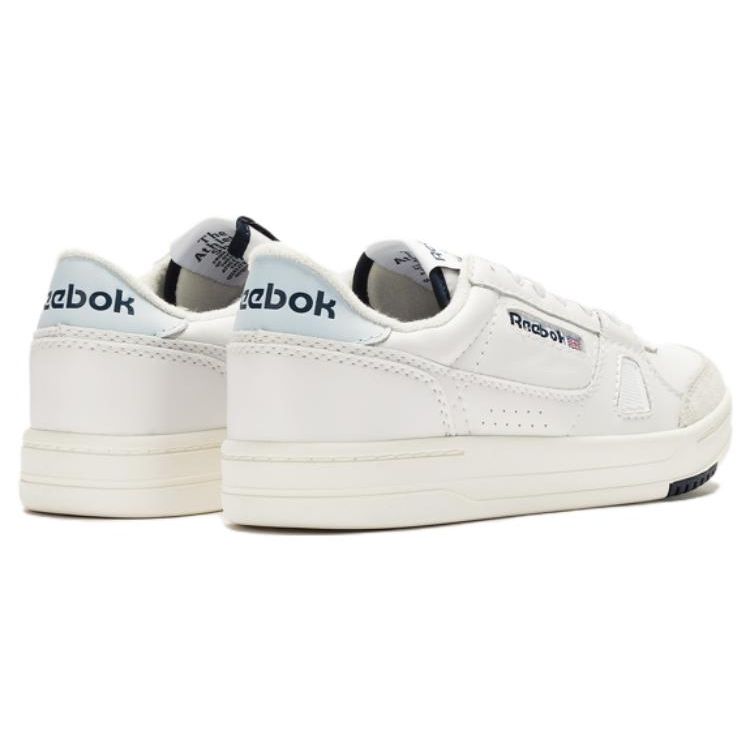 Reebok Lt Court Comfortable Versatile Durable Low-Top Sneakers Unisex Sneakers White Black 100033714