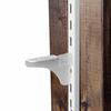 Waki Sangyo Pirashell Shelf Column, Pirashell Series, Wall-Mounted Storage, White, 1200mm, 1 Piece, WPS016