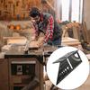 Guide Ruler Measuring Ruler 45 90 Degree Angles Ruler for Carpenter Layout Square Measurement Tool Woodworking Square