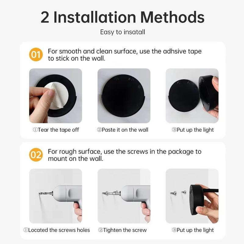 Night Light Motion Sensor Light Wireless USB LED for Kitchen Bedroom Mural Living Room Sensor Wall Lamp Indoor Lighting Gift