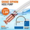 1.8m Siphon Hose Multipurpose Self Priming Pump Fuel Transfer Pump Shaker Siphon for Gasoline Fuel Water